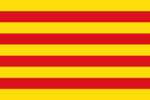 Thumbnail for File:Flag of Catalonia.svg